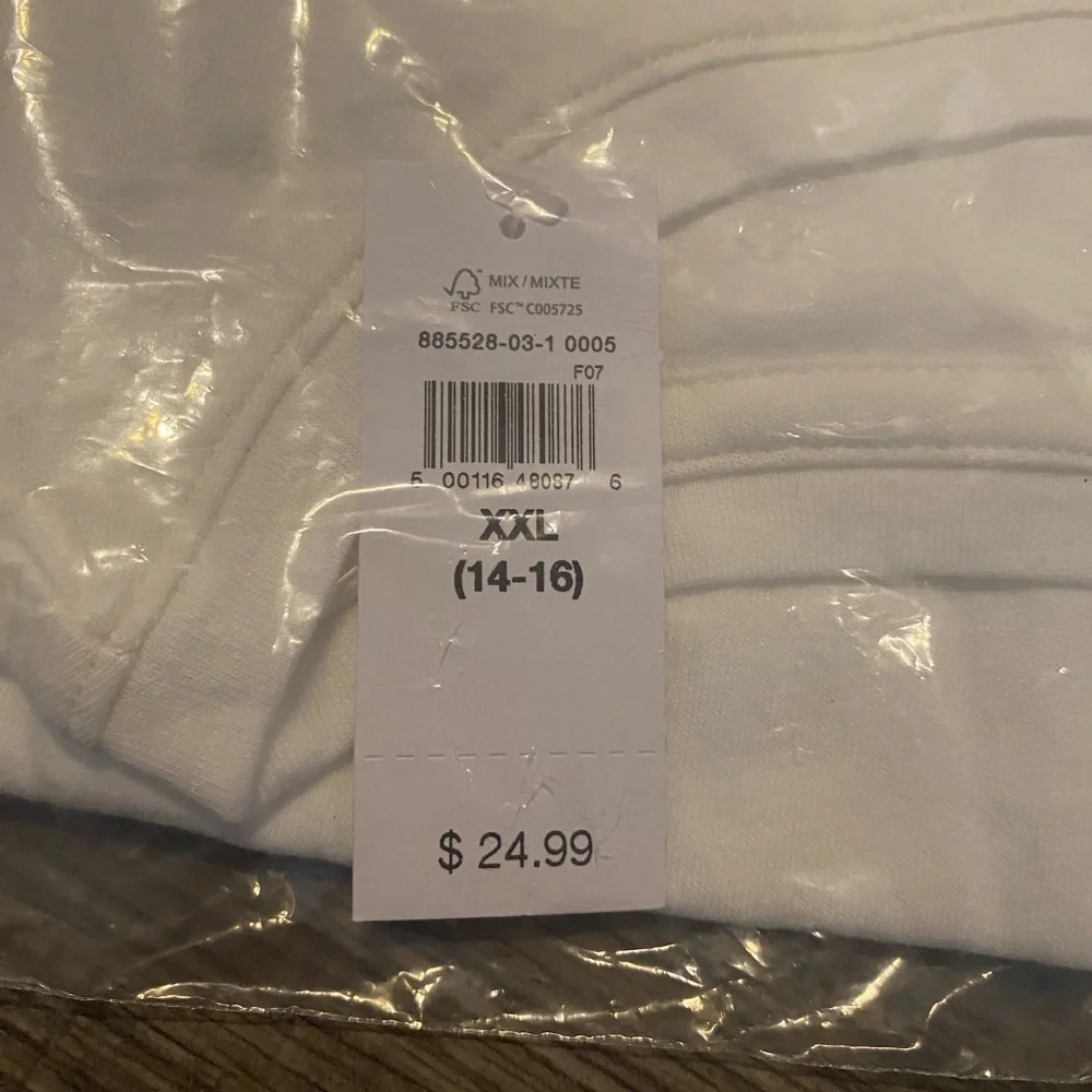 Gap - NEW - Kids Logo Knot-Tie T-Shirt. Color: New Off White. XXL (14-16)